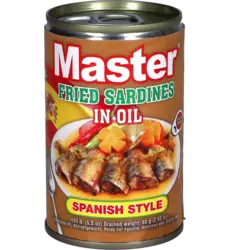 Master – Premium Sardines in Oil Spanish 155g